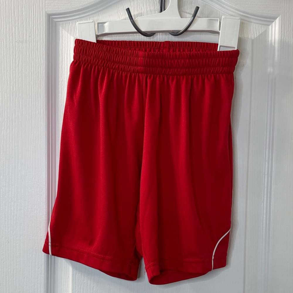 Red Kid’s Athletic Shorts